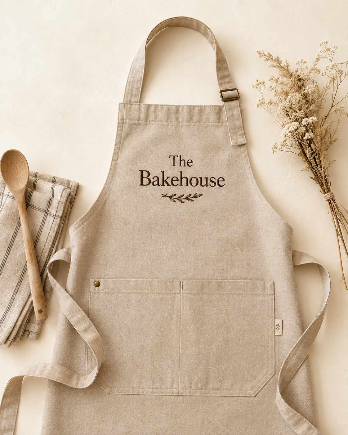 Embroidered Logo Apron