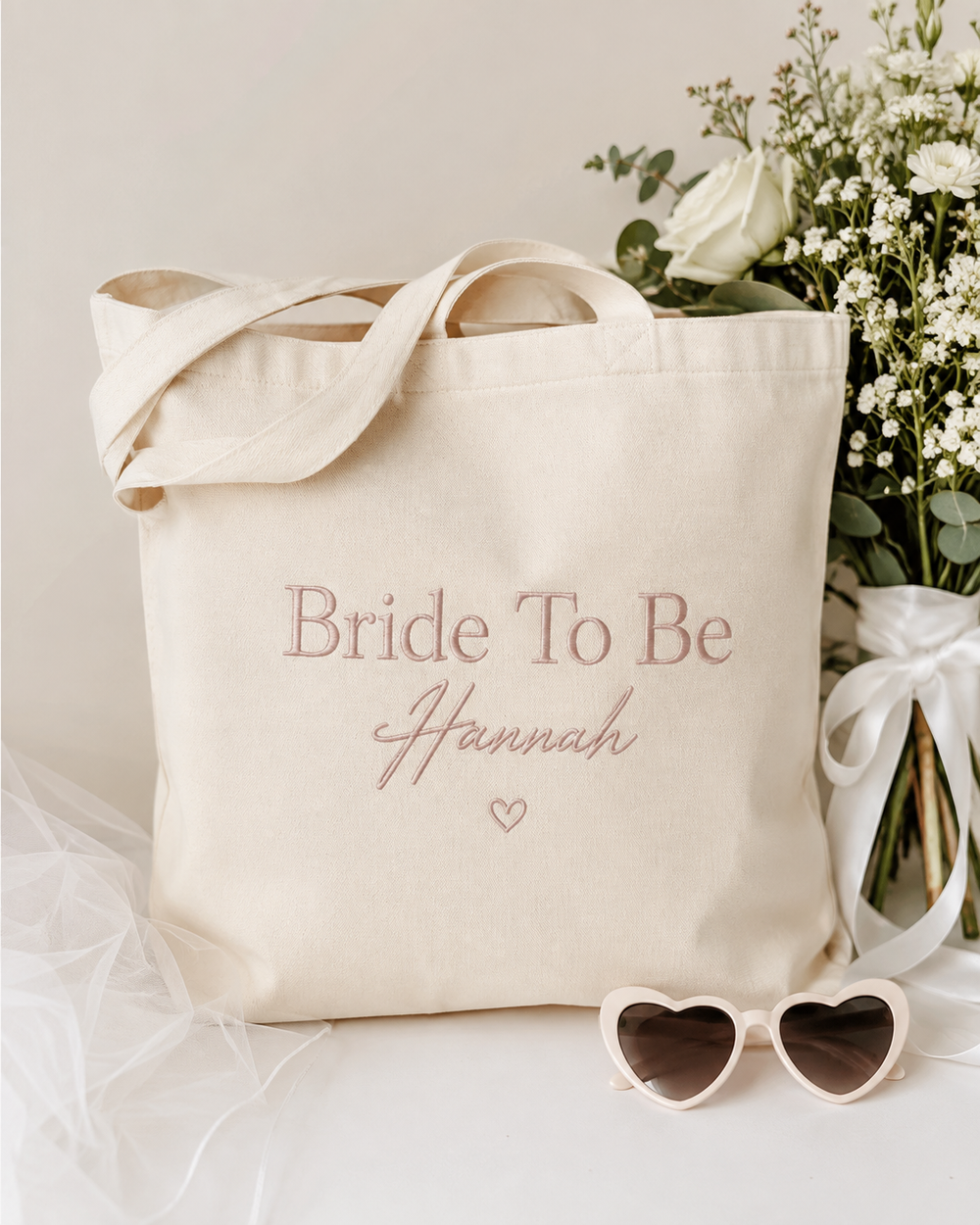 Personalised Bride To Be Tote Bag