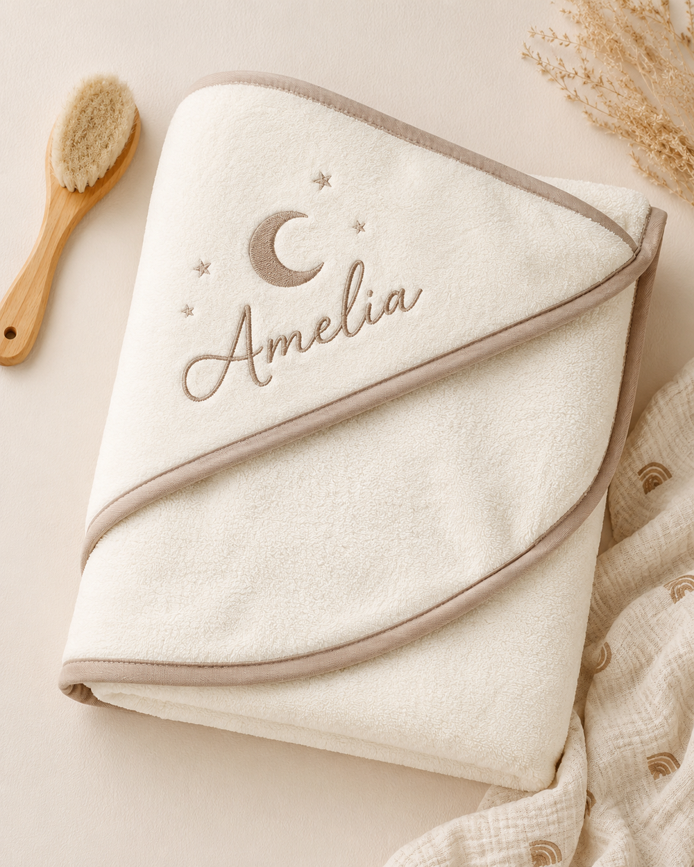 Personalised Hooded Baby Towel