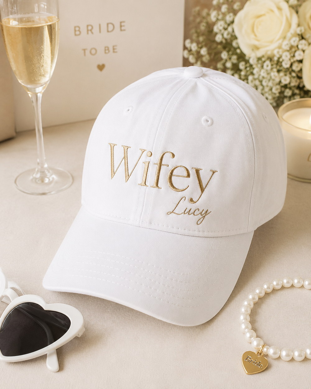 Personalised Wifey Cap